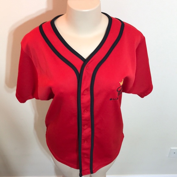 Dale Jr 8 Budweiser Red Button Up Jersey Winner M - Picture 4 of 16